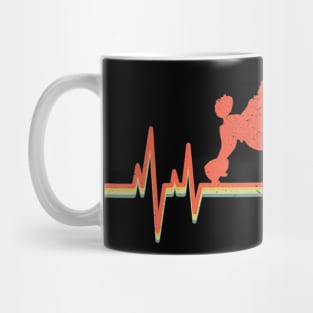 Poodle Dog Heartbeat Mug